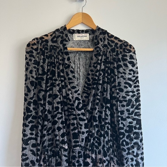 Zadig & Voltaire D Reveal Dress in Noir - Picture 5 of 16